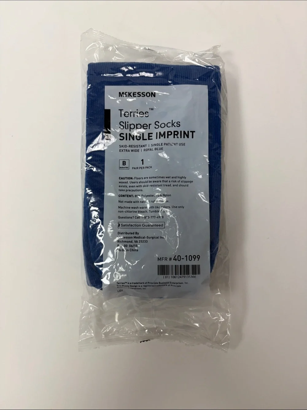 McKesson comfortable blue